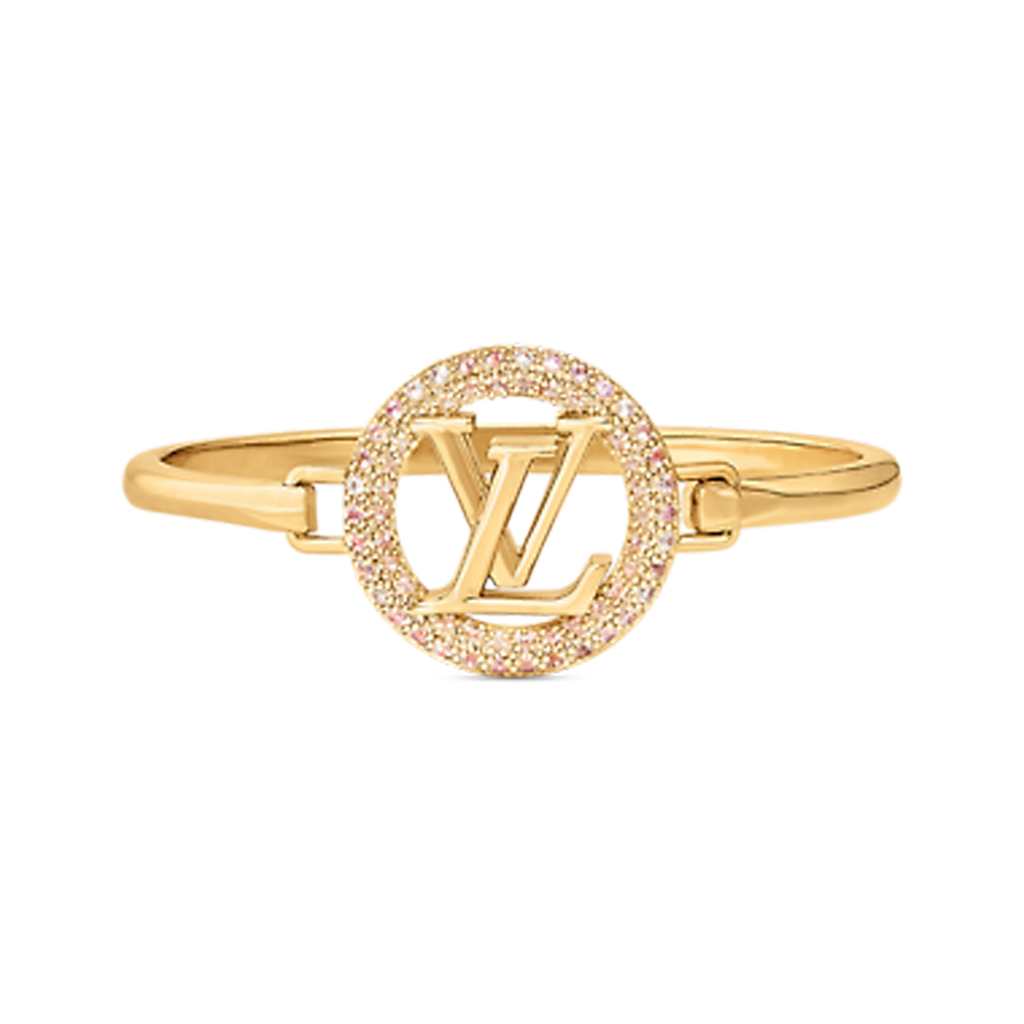 Louis Vuitton Louise Tresor 18K Gold Bracelet