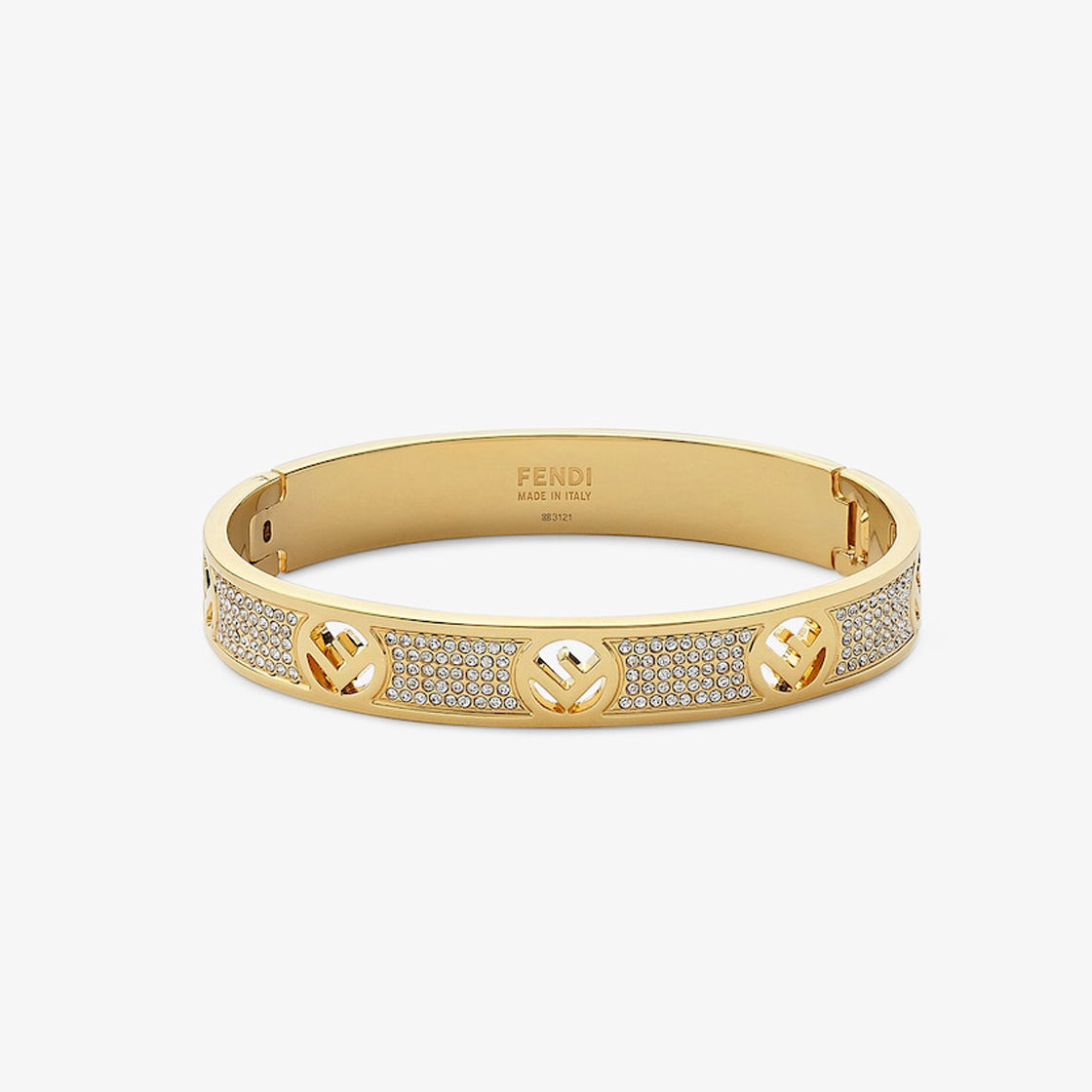 Fendi Is 18K Gold Bracelet