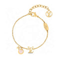 Louis Vuitton Iconic Pink Heart 18K Gold Bracelet