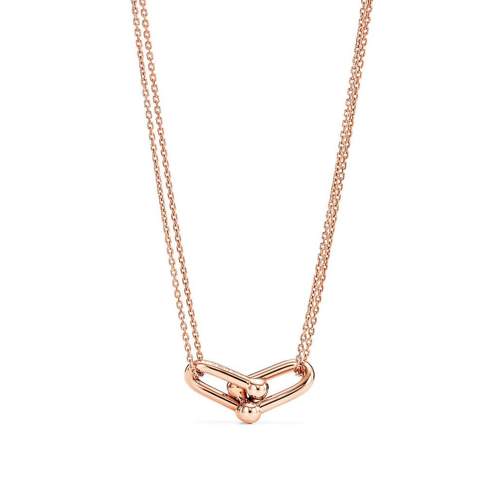 Tiffany HardWear Double Link 18K Gold Necklace