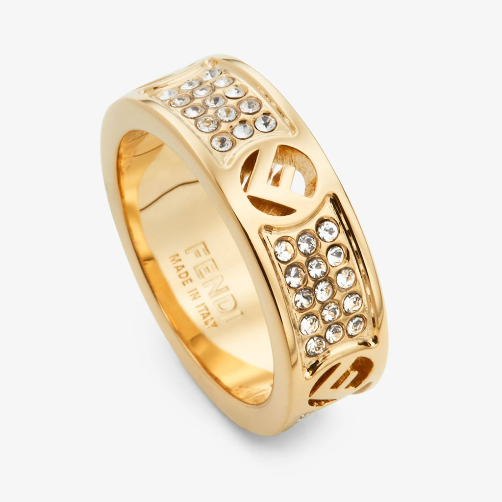Fendi Is 18K Yellow Gold Ring
