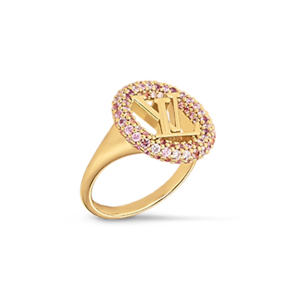 Louis Vuitton Louise Tresor 18K Gold Ring