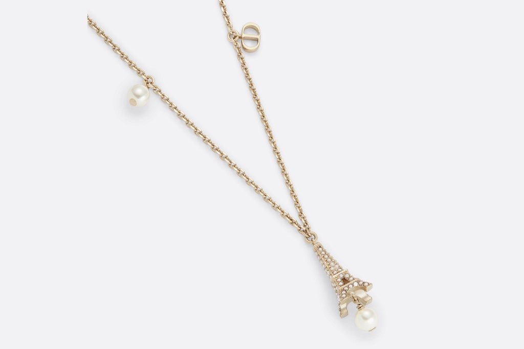 Dior Plan De Paris 18K Gold Necklace