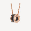 B.zero1 Black Ceramic 18K Gold Necklace