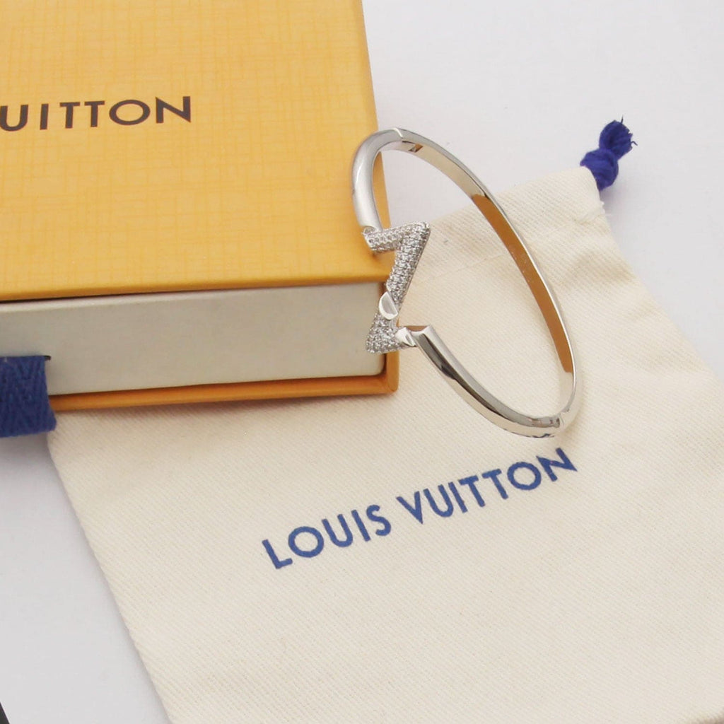Louis Vuitton Volt Upside Down 18K Gold Bracelet