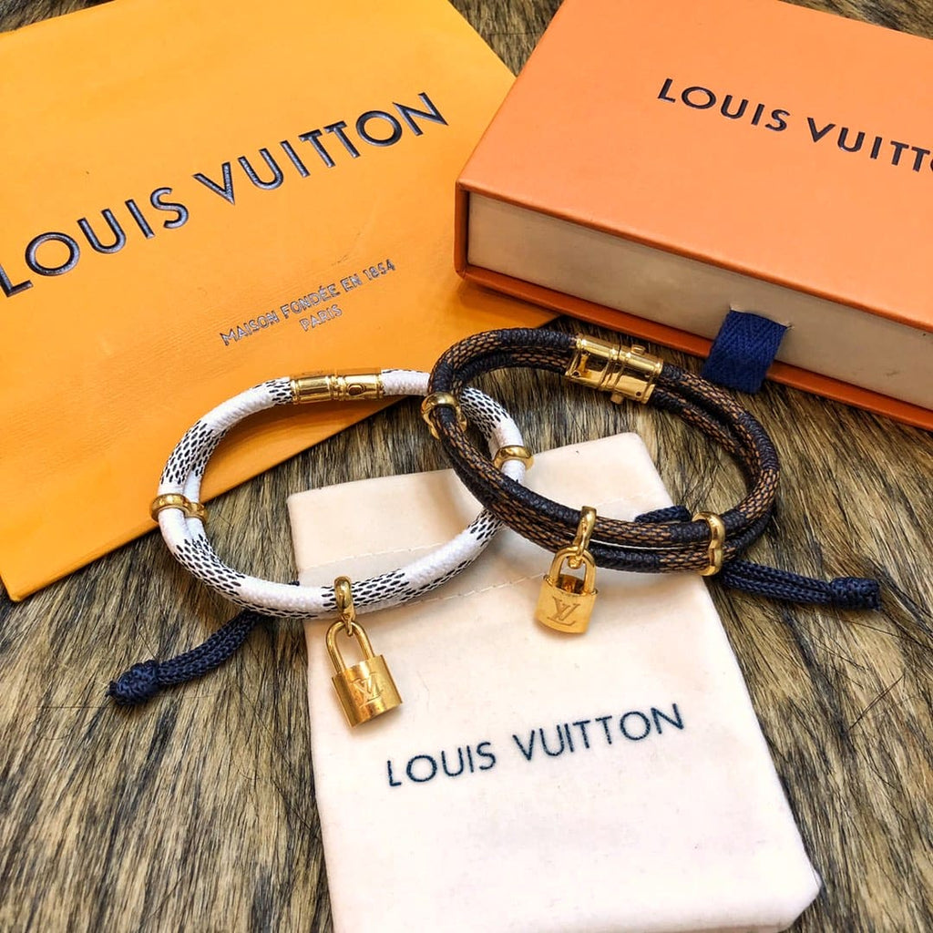 Louis Vuitton Keep It Twice 18K Gold Bracelet