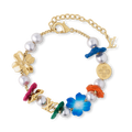 Louis Vuitton Surfin' Flower 18K Gold Bracelet
