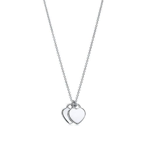 Blue Heart Necklace