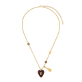 Louis Vuitton Picks Pendant 18K Gold Necklace