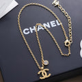 Chanel Diamond Gold 18K Gold Necklace