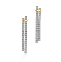 Tiffany Edge Drop 18K Gold Earrings