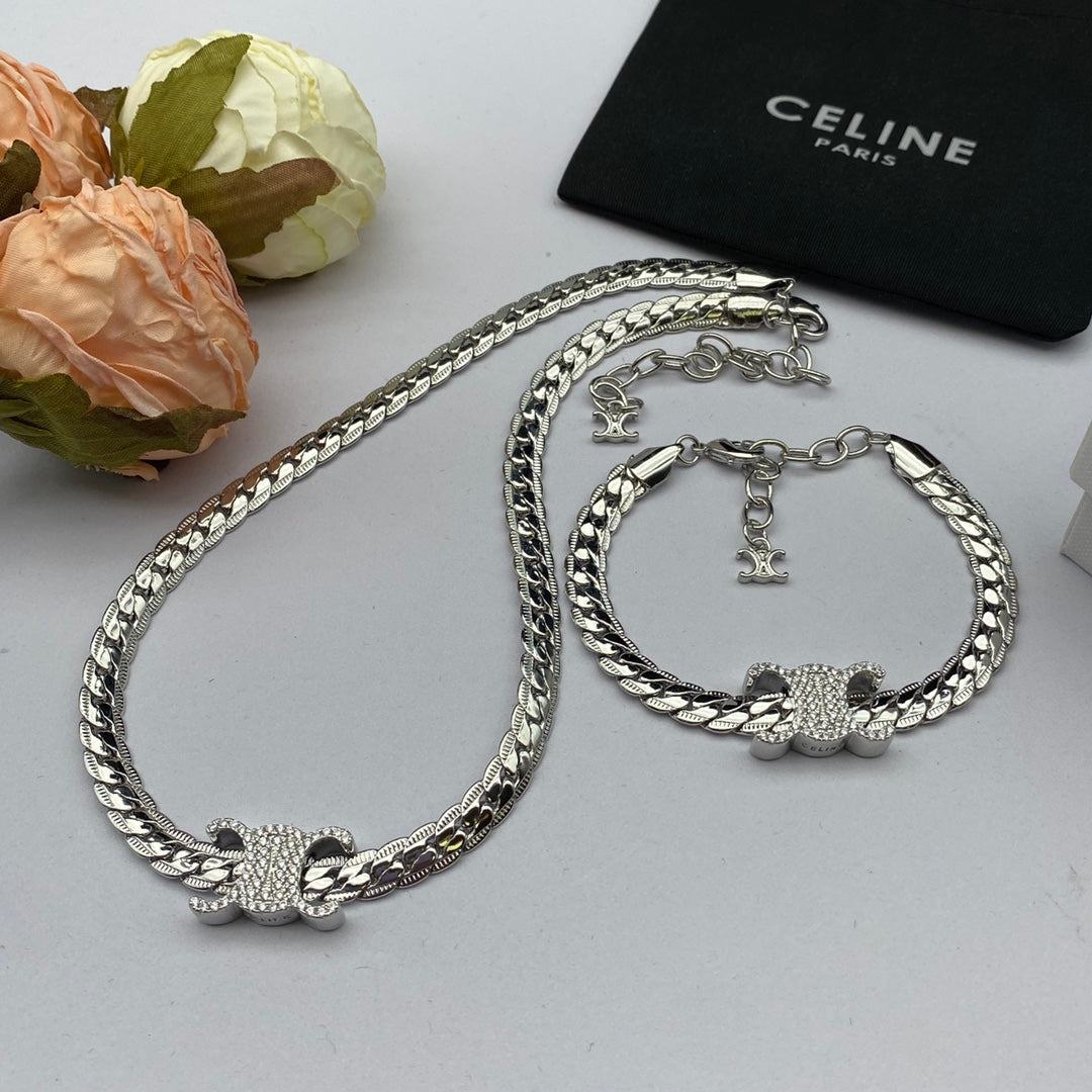 Celine Chain 18K Gold Necklace