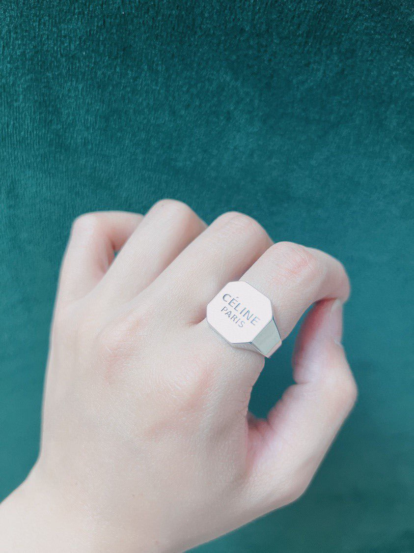 Celine Vintage 18K Gold Ring