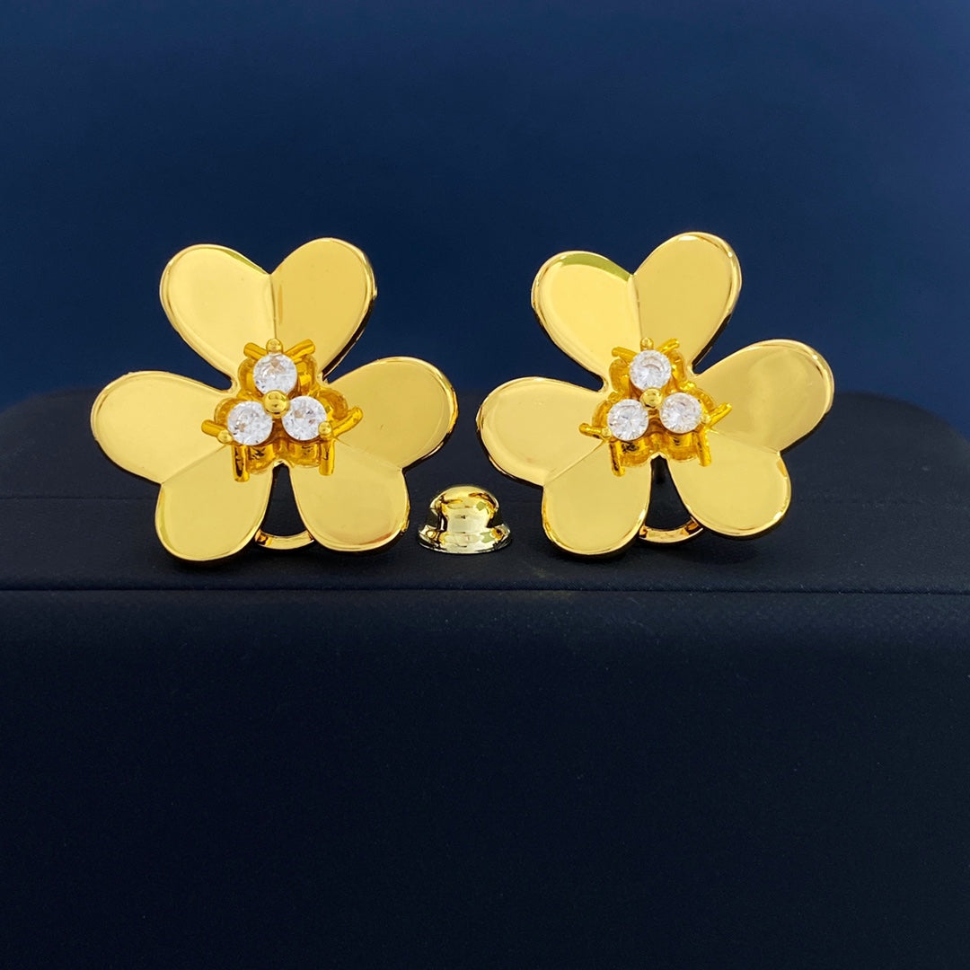 Frivole Large Model 18K Gold Earrings
