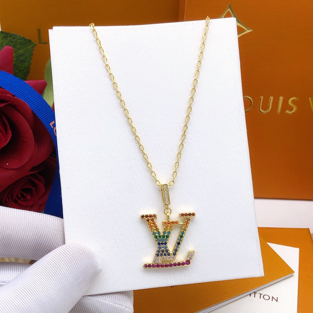 Louis Vuitton Idylle Blossom Large 18K Gold Necklace