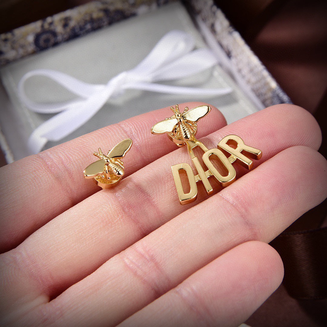 Dior Revolution 18K Gold Earrings