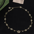Gucci Double Chain 18K Gold Necklace